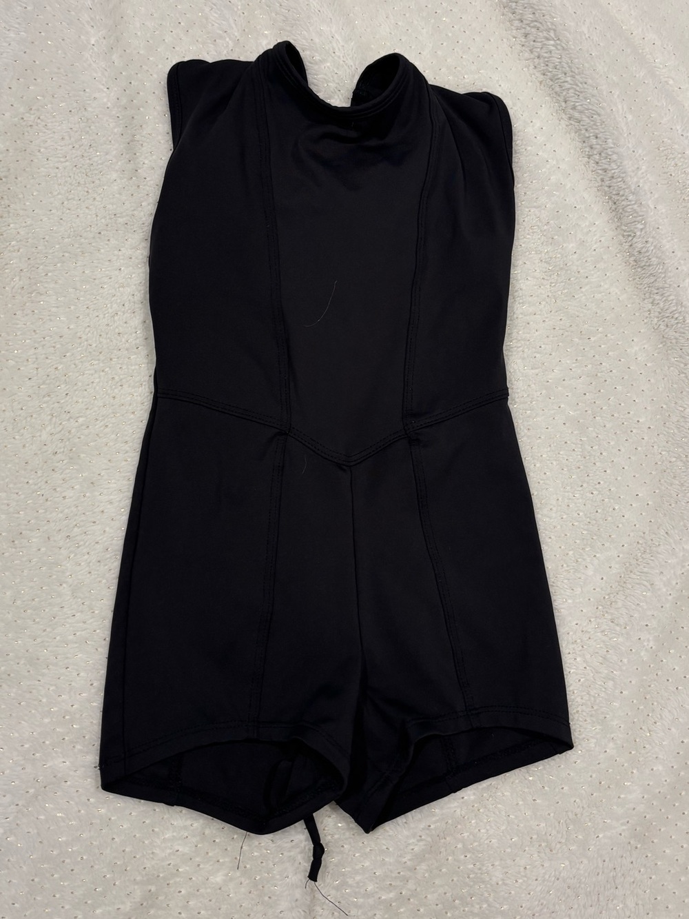 Black unitard - Fitted Short Jumpsuit Five The Label